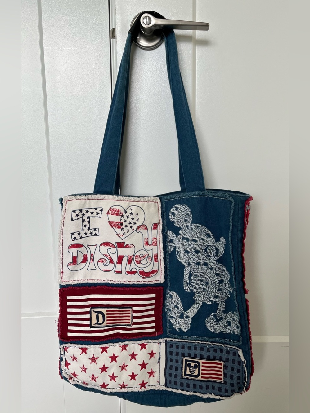 Disney Patchwork Tote Bag